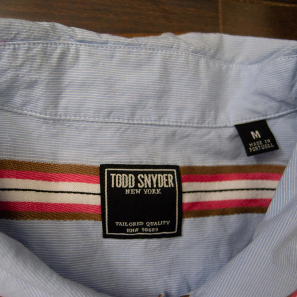 Todd Snyder Short Sleeve button up - Picture 3 of 5
